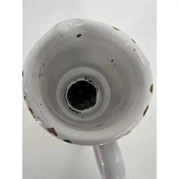 Vintage Signed Holt Howard Multi Color Floral Creamer 2.75"H X 2"W - Picture 8 of 10